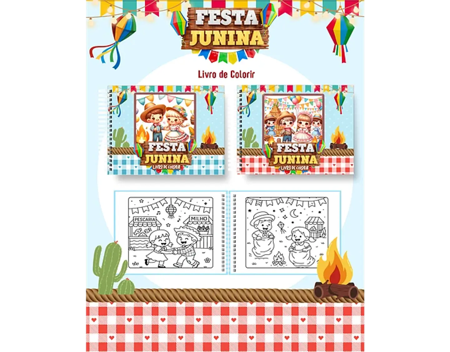 Arquivo Super Pack Livros de Colorir 2.0 80 TEMAS - Pamella 4