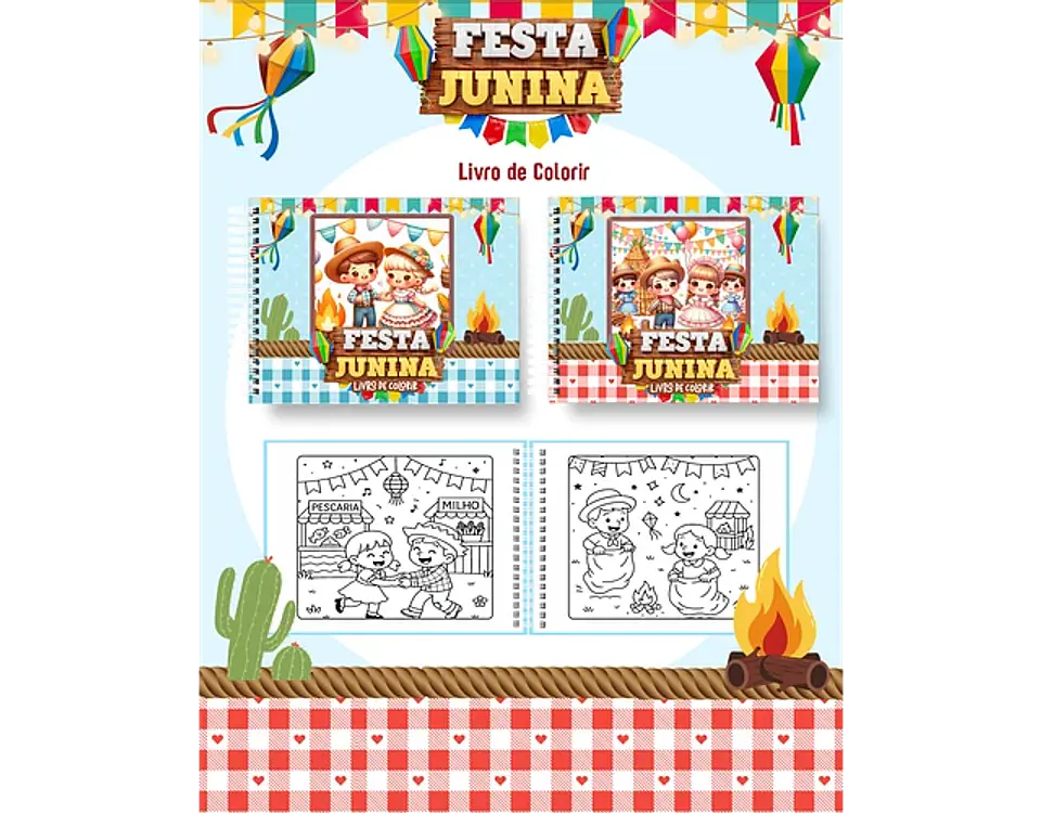 Arquivo Super Pack Livros de Colorir 2.0 80 TEMAS - Pamella 4