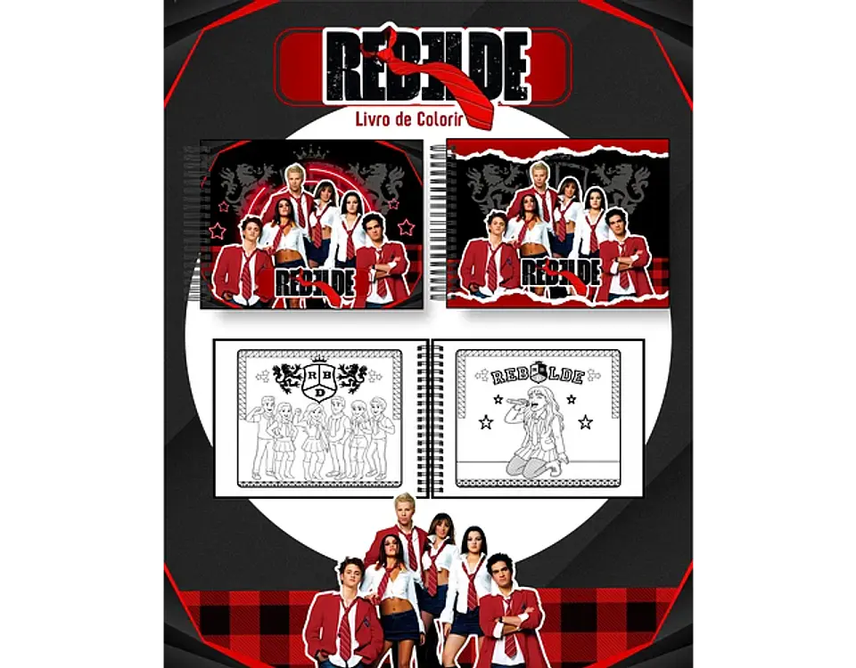 Arquivo Livro de Colorir RBD - PAMELLA 1