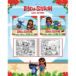 Arquivo Livro de Colorir LILO E STITCH LIVE ACTION - PAMELLA