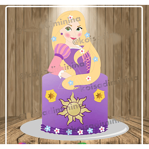 Arquivo de Corte Topo Rapunzel