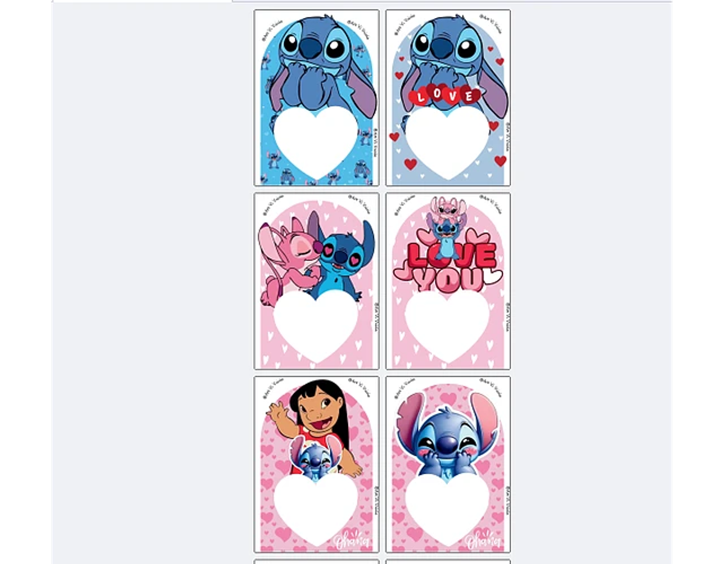 Arquivos Dia dos Namorados Card Coração Stitch 3