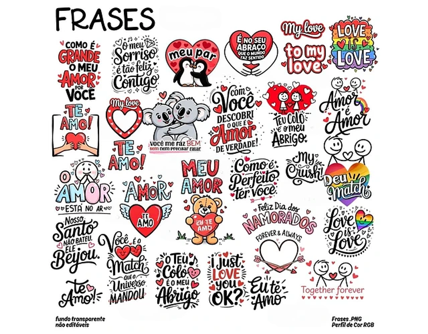 Kit Digital Dia dos Namorados 2025 - Pandoca 5