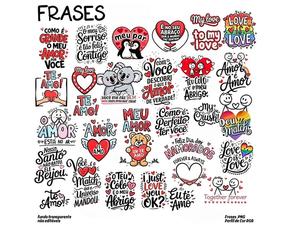 Kit Digital Dia dos Namorados 2025 - Pandoca 5