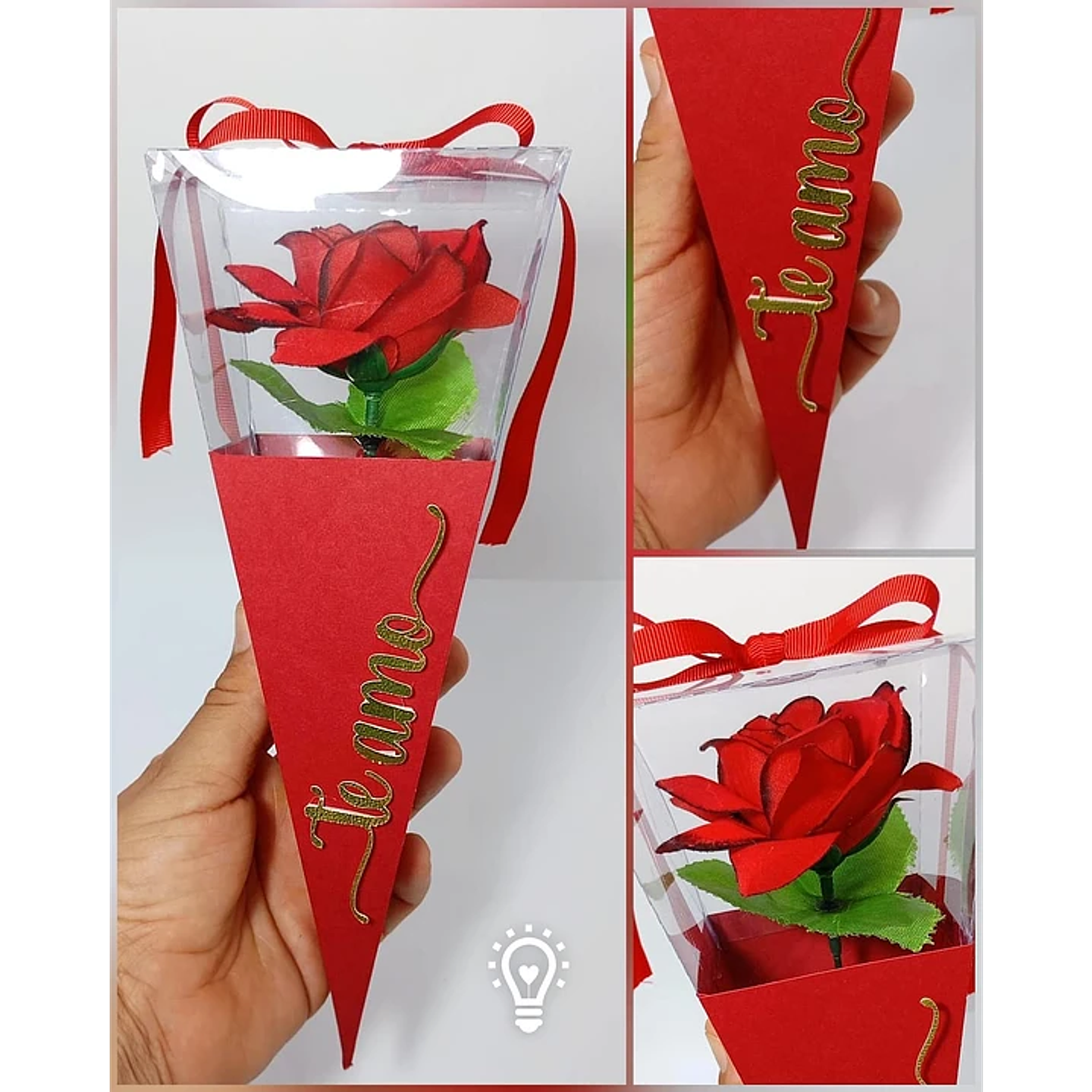 Arquivo Dia dos Namorados Rosa Vermelha - CRIAR BV 1