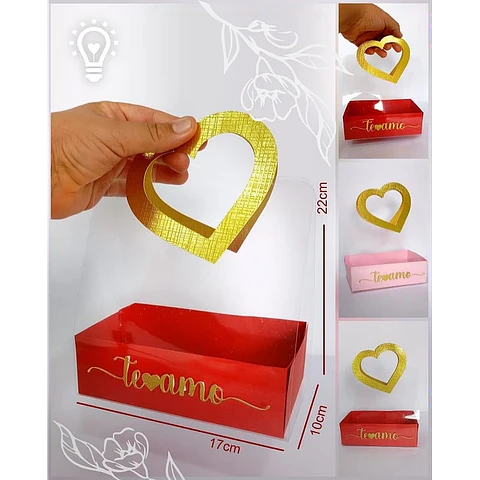 Arquivo Dia dos Namorados Sacola Coração Acetado - CRIAR BV