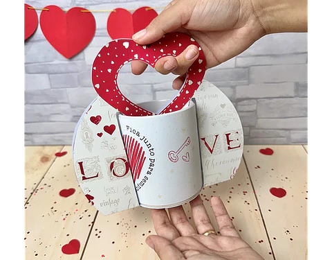 Arquivo Dia dos Namorados Porta Caneca Coração - MADI