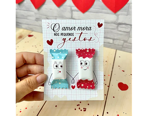 Arquivo Dia dos Namorados Balinha com Card - MADI