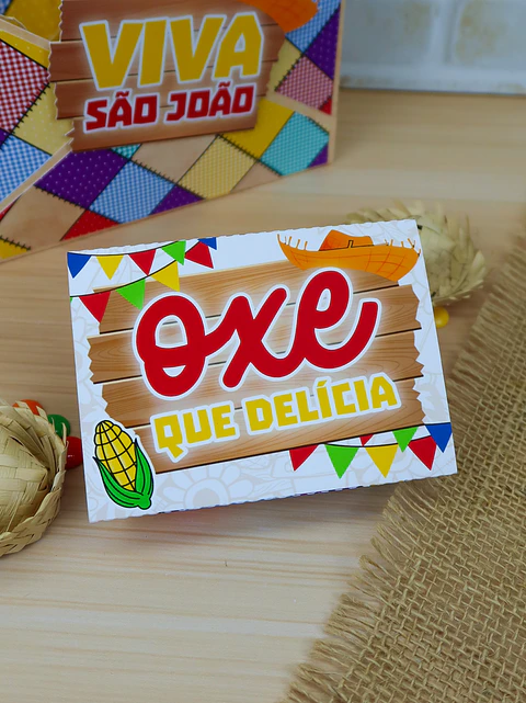 Arquivo festa junina embalagem para mini marmitinha - CHUVINHA DE PAPEL