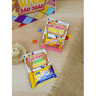 Arquivo festa junina card  para paçoca - CHUVINHA DE PAPEL