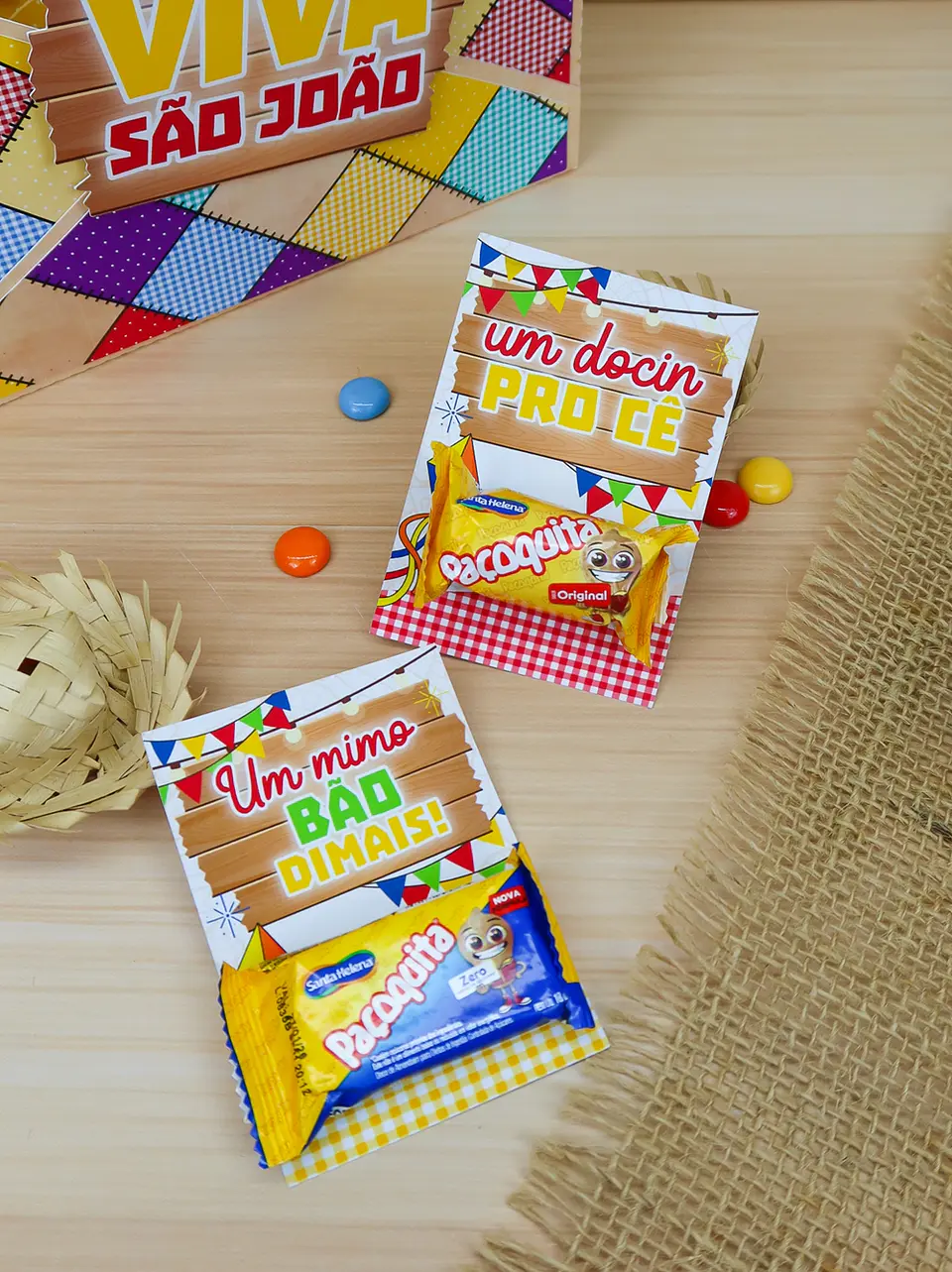 Arquivo festa junina card  para paçoca - CHUVINHA DE PAPEL 1