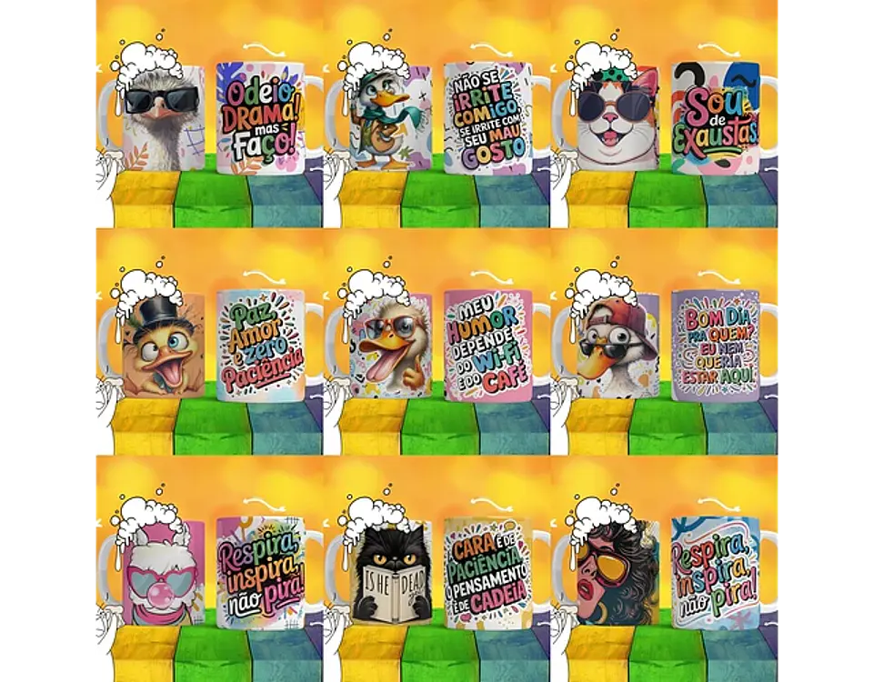 Arquivo Caneca Pack Sincerão Vol 1 - Originale 2
