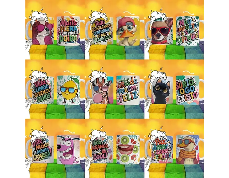 Arquivo Caneca Pack Sincerão Vol 1 - Originale 3