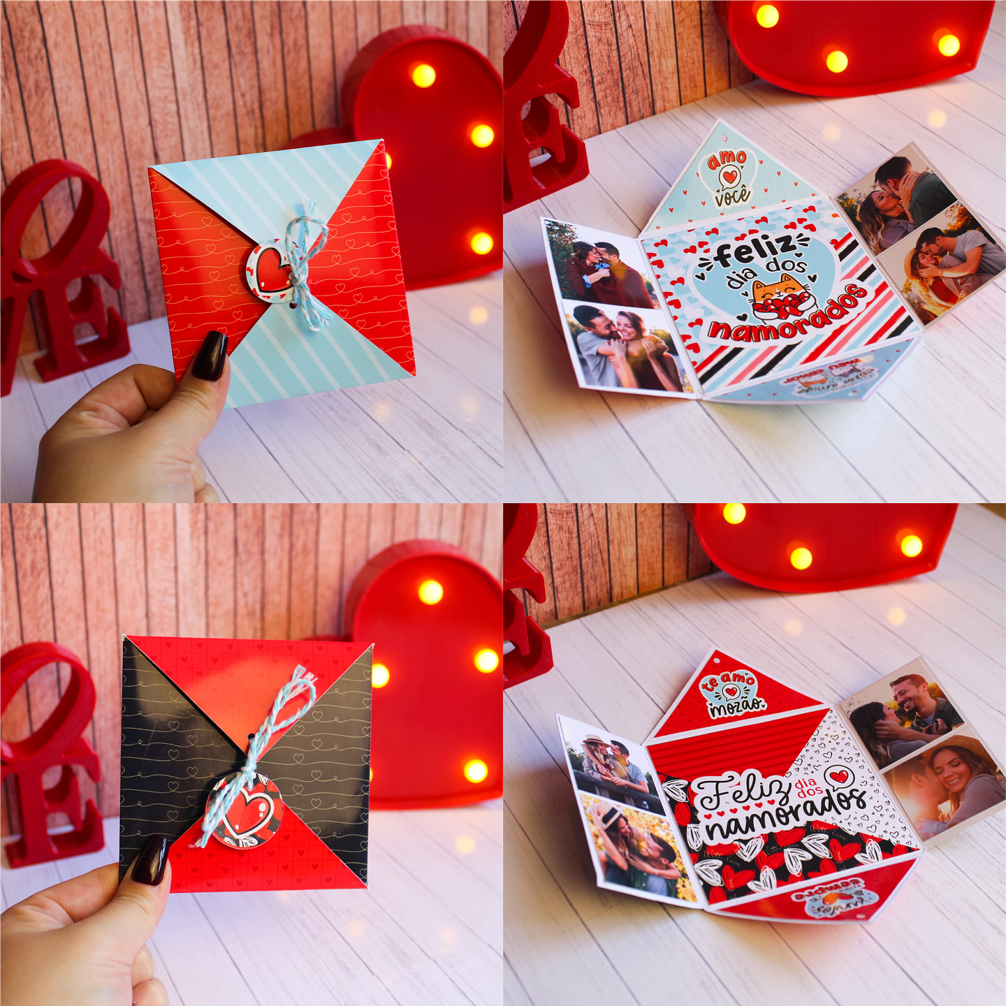 Arquivo Dia dos Namorados Envelopes para Fotos 1