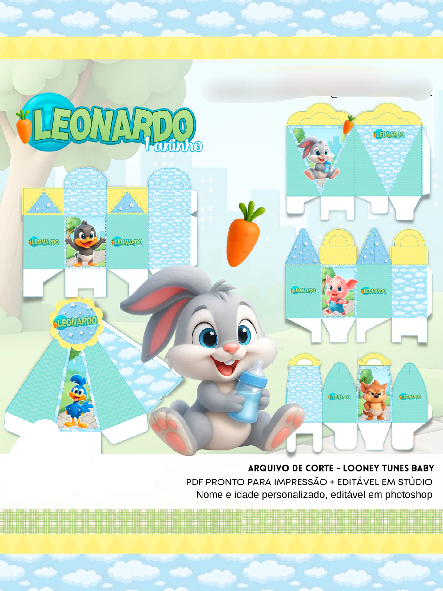 Arquivo de Corte Looney Tunes 11 - LINA 1