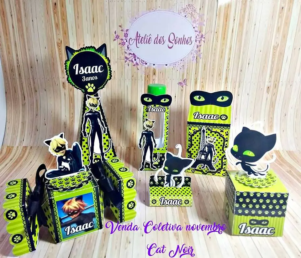 Arquivo de Corte Cat Noir 1