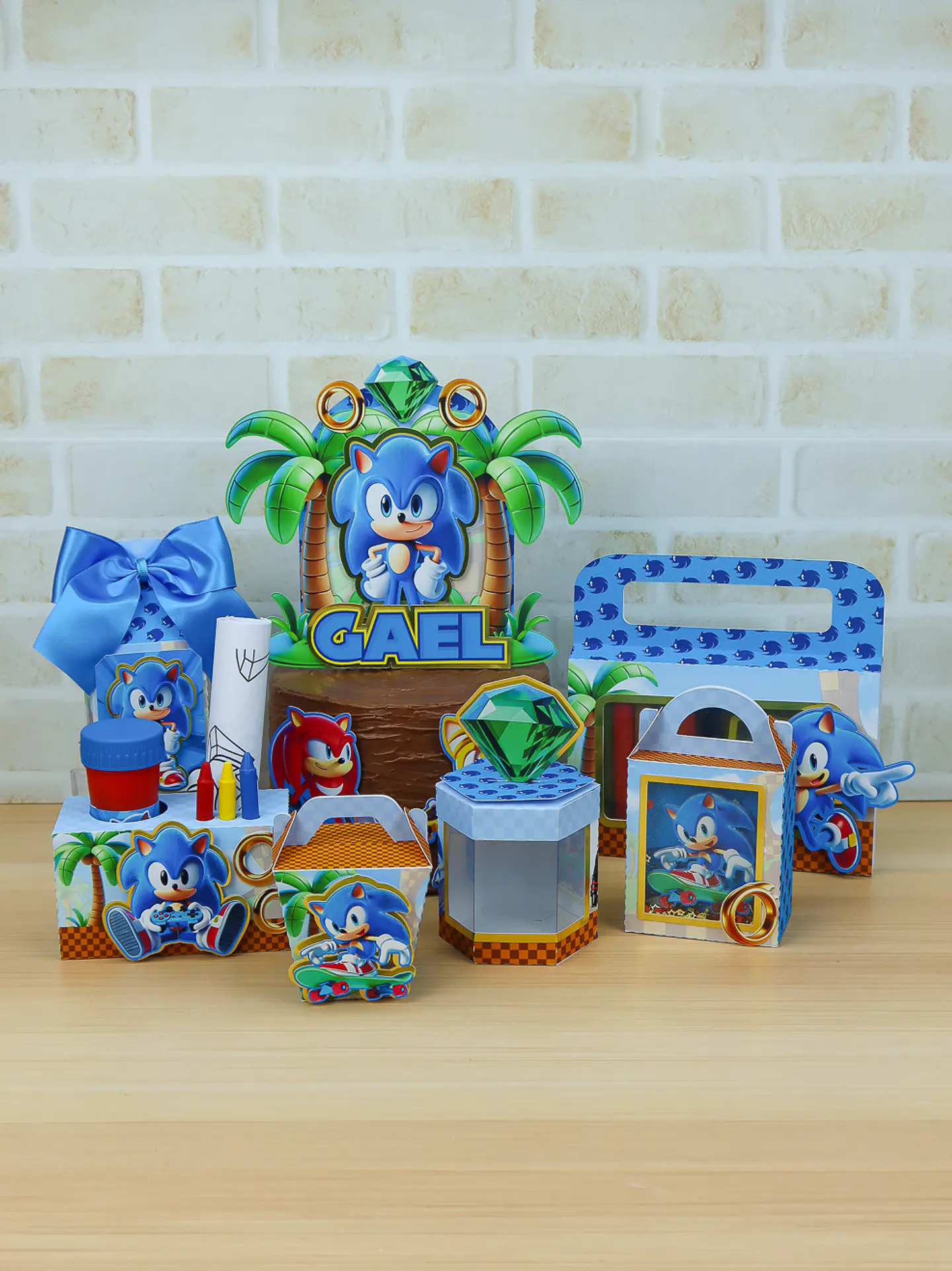 Arquivo de Corte Sonic 27 - Chuvinha de Papel 1