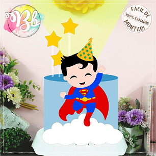 Arquivo de Corte Topo Super Man Baby