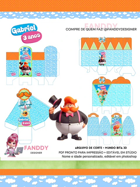 Arquivo de Corte Mundo Bita 56 - FANDDY