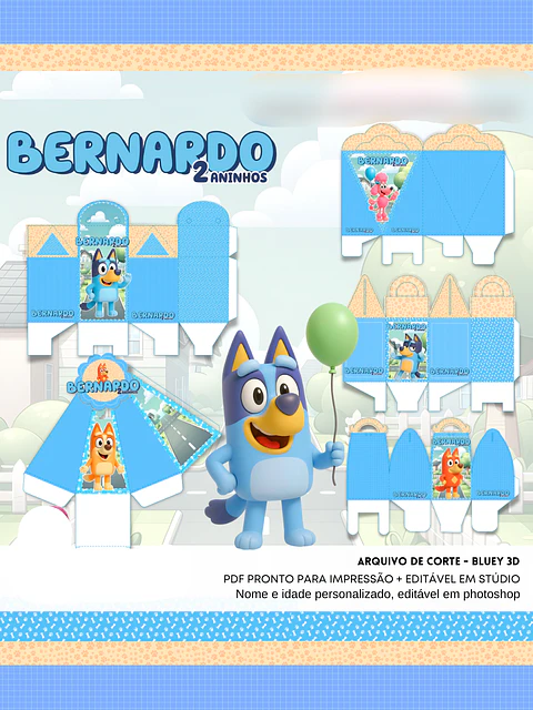 Arquivo de Corte Bluey 5 - FANDDY