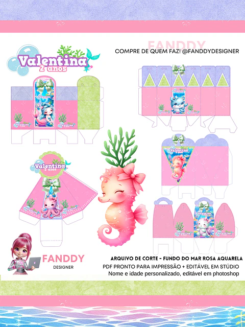 Arquivo de Corte Fundo do Mar 65 - FANDDY