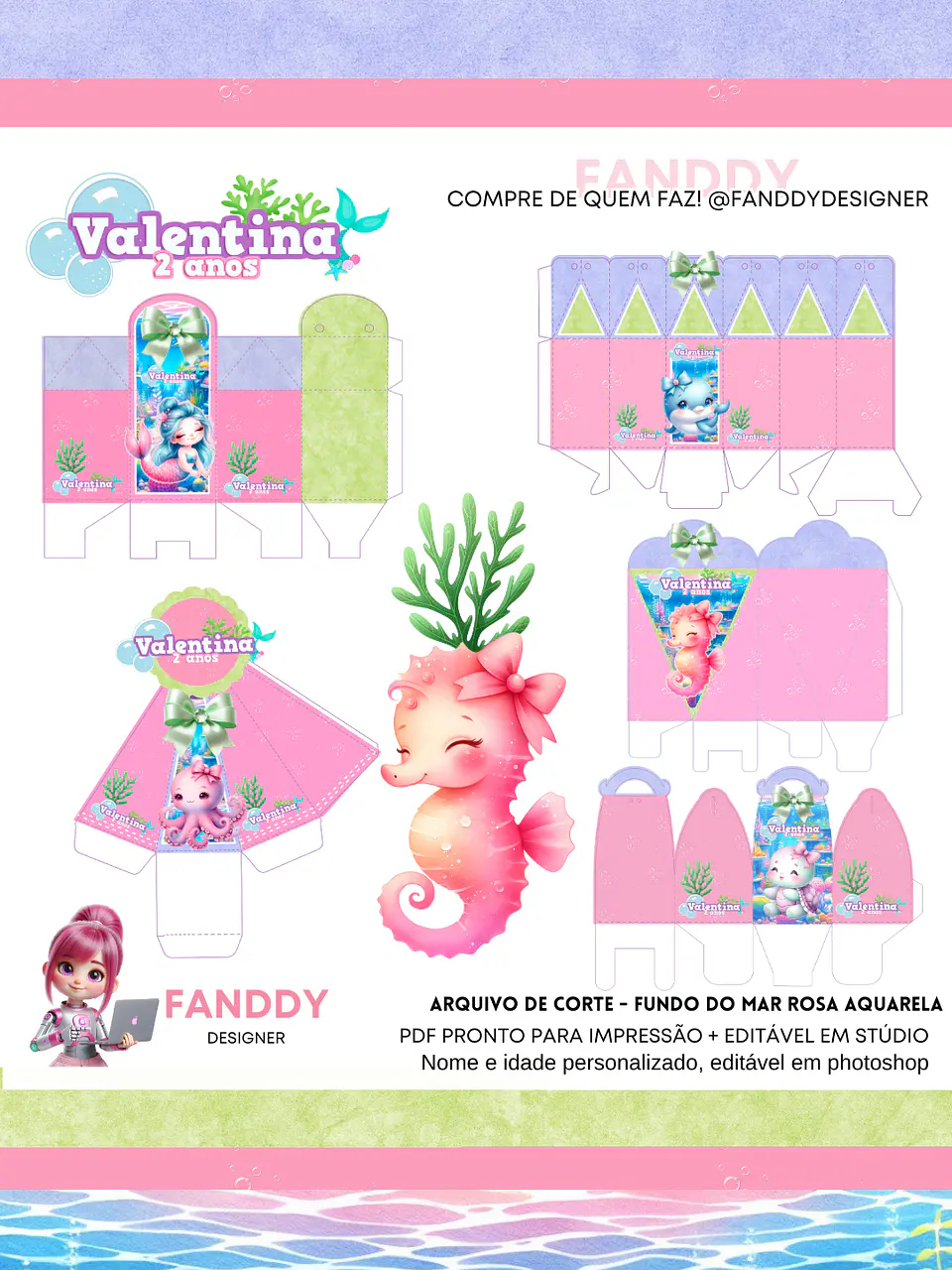 Arquivo de Corte Fundo do Mar 65 - FANDDY 1