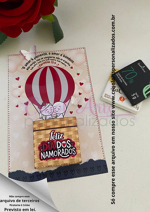 Arquivo Dia dos Namorados Card Balão - Crisol Arts