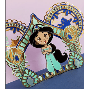 Arquivo Topo de Bolo Princesas Disney Jasmine