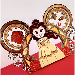 Arquivo Topo de Bolo Princesas Disney Bella