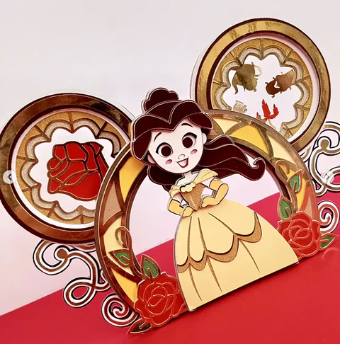 Arquivo Topo de Bolo Princesas Disney Bella