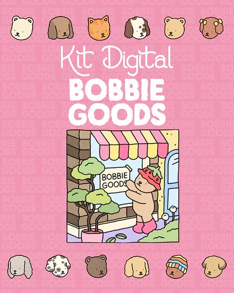 Kit Digital Bobbie Goods - Graziela Valente