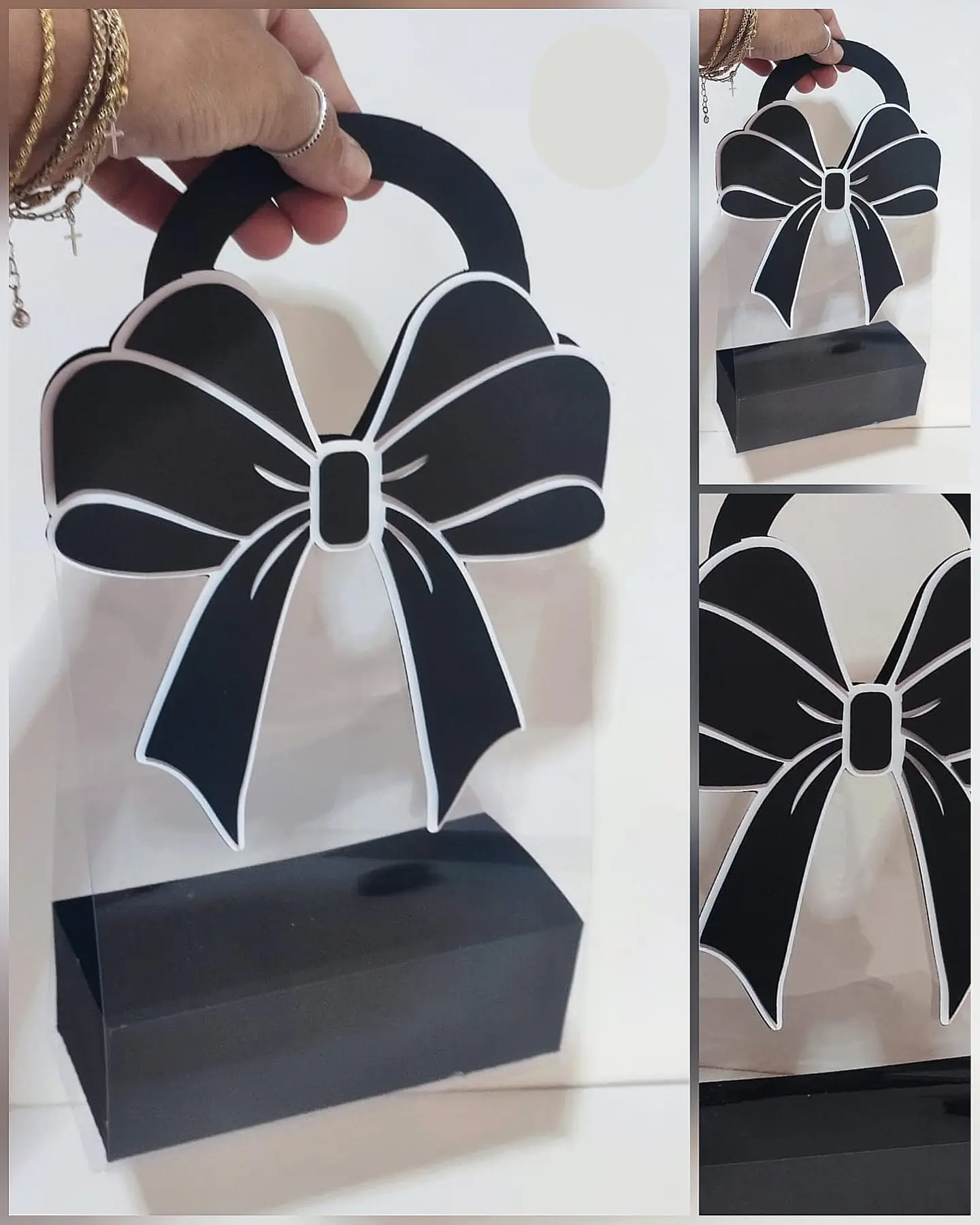 Arquivo Sacola Laço Grande Acetado - Criar Bv 1