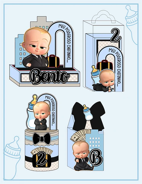 Arquivo de Corte Poderoso Chefinho 20 - Criar Bv