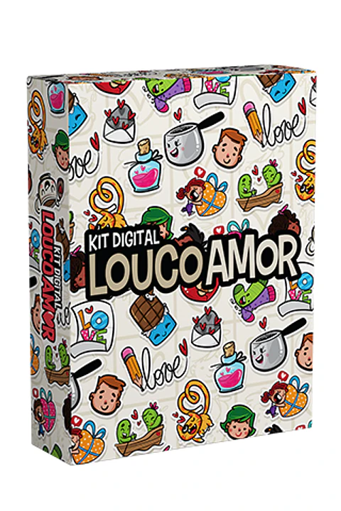 Kit Digital Louco Amor - Kafofu