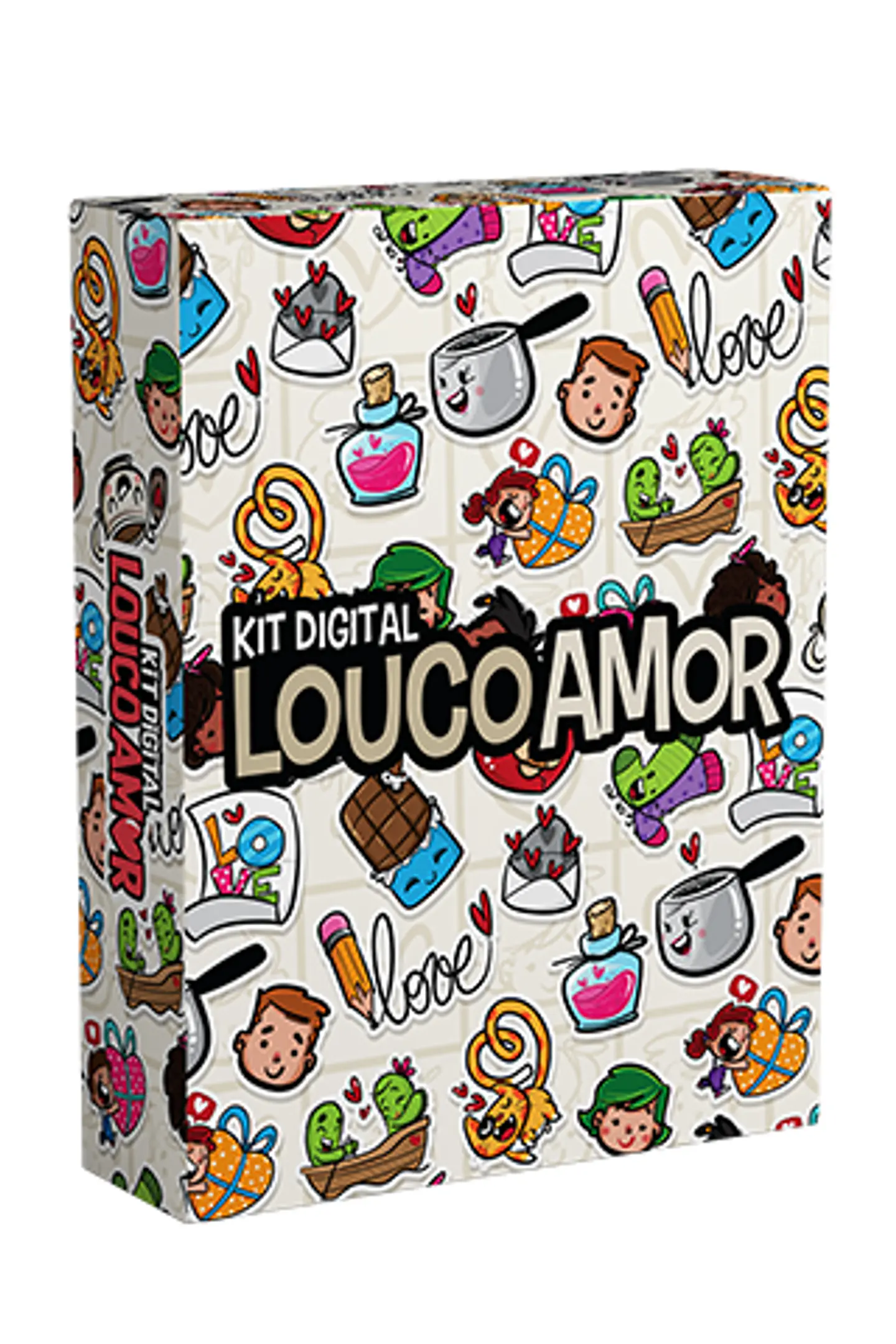 Kit Digital Louco Amor - Kafofu 1