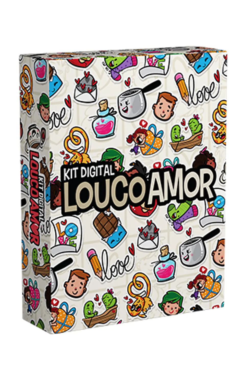 Kit Digital Louco Amor - Kafofu 1