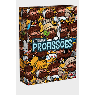 Kit Digital Jesus Profissões - Kafofu
