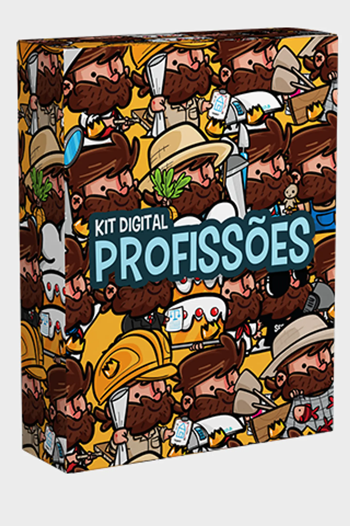 Kit Digital Jesus Profissões - Kafofu 1