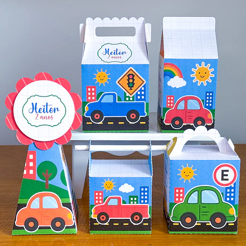 Arquivo de Corte Transportes Carrinhos - Juliana Artes