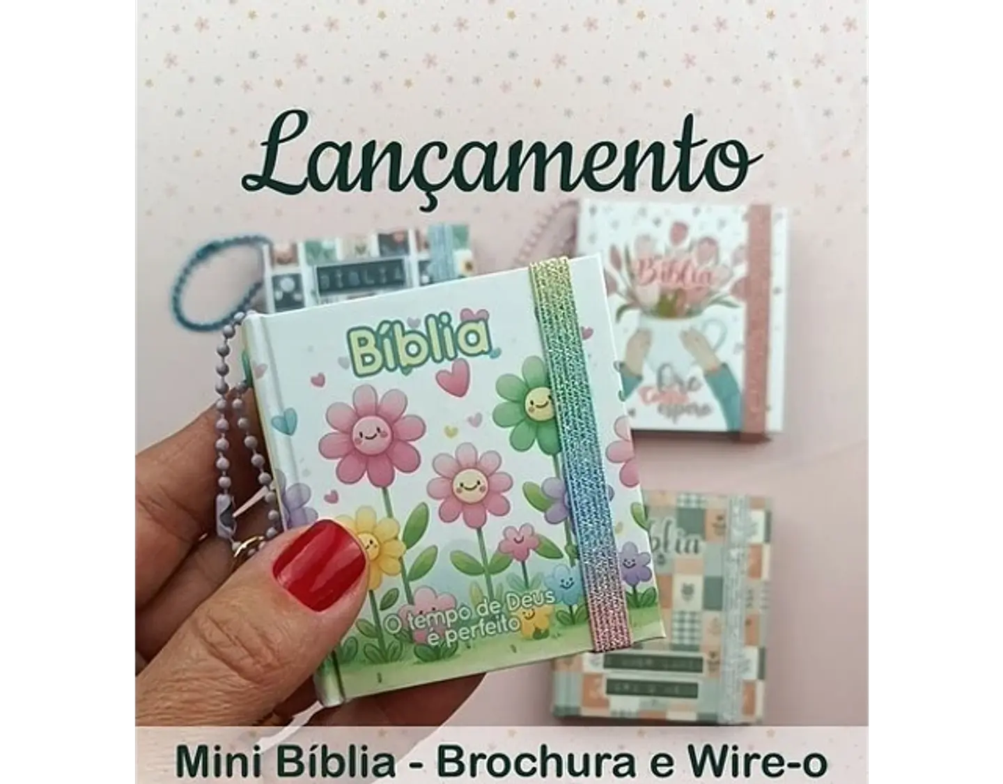 Arquivo Mini Bíblia Chaveirinho - Rm Arte e Design 1