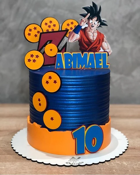 Arquivo Topo de Bolo Dragon Ball Ct V8