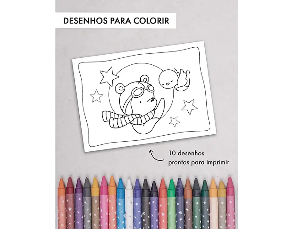 Kit Digital Aviador Preto e Branco - Ni Estúdio 4