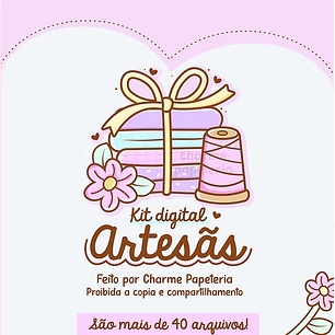 Kit Digital Artesãs - Charme Papeteria