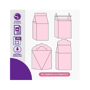 Arquivo de Corte Moldes Fechamento Automático 2 - Criar BV