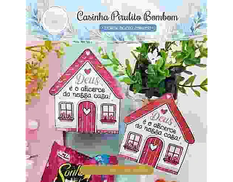 Arquivo Coleção Fé Casinha Pirulito Bombom - Art Ideia