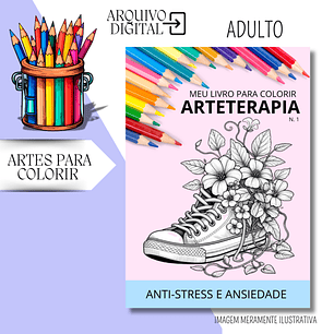 Arquivo Livro Colorir Arteterapia - Rê Castori