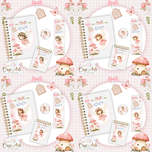 Arquivo Encadernação Fadinhas - Crys Arts