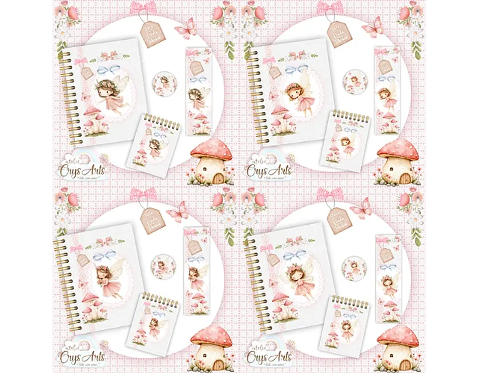 Arquivo Encadernação Fadinhas - Crys Arts 10
