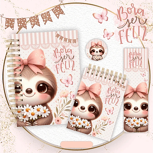 Arquivo Encadernação Preguicinha - Crys Arts