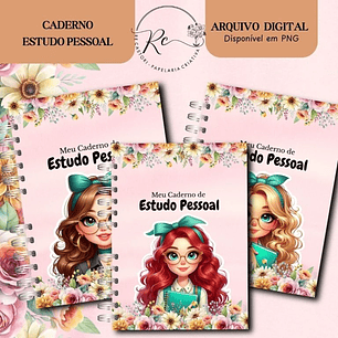 Arquivo Caderno de Estudo Pessoal - Rê Castori